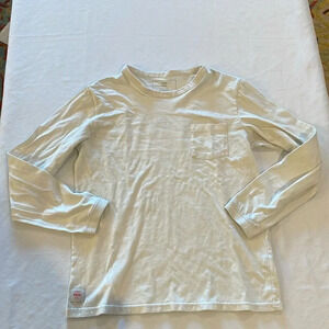 Globe‎ Australia mens Every Damn Day Tee long sleeve shirt medium Organic Cotton